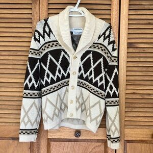 Vintage Big Lebowski Style Sweater - 100% wool, Tundra brand